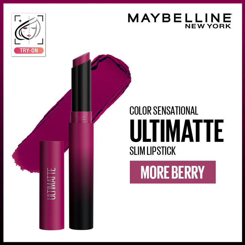 Maybelline New York Color Sensational Ultimatte Lipstick - More Berry