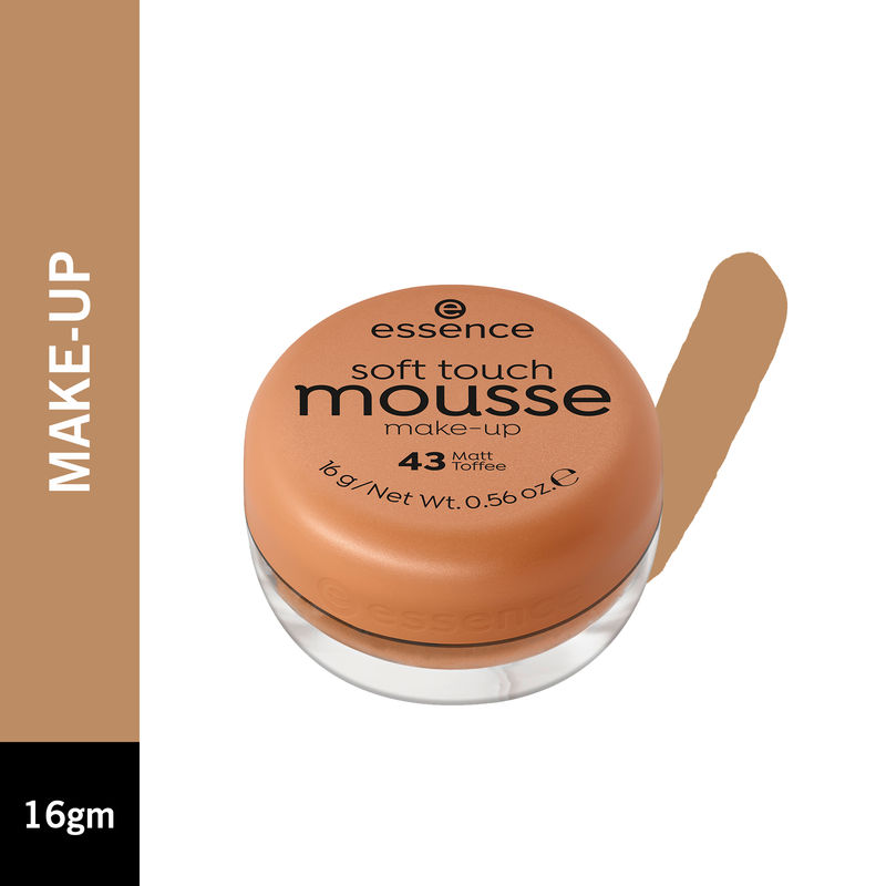 Essence Soft Touch Mousse Makeup - Matt Toffee