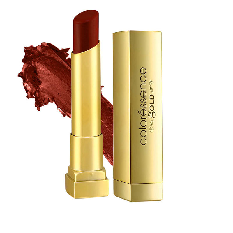 Coloressence Matte Intense Lip Color, High Pigment Longlasting Velvet Lipstick, Crimson Magic