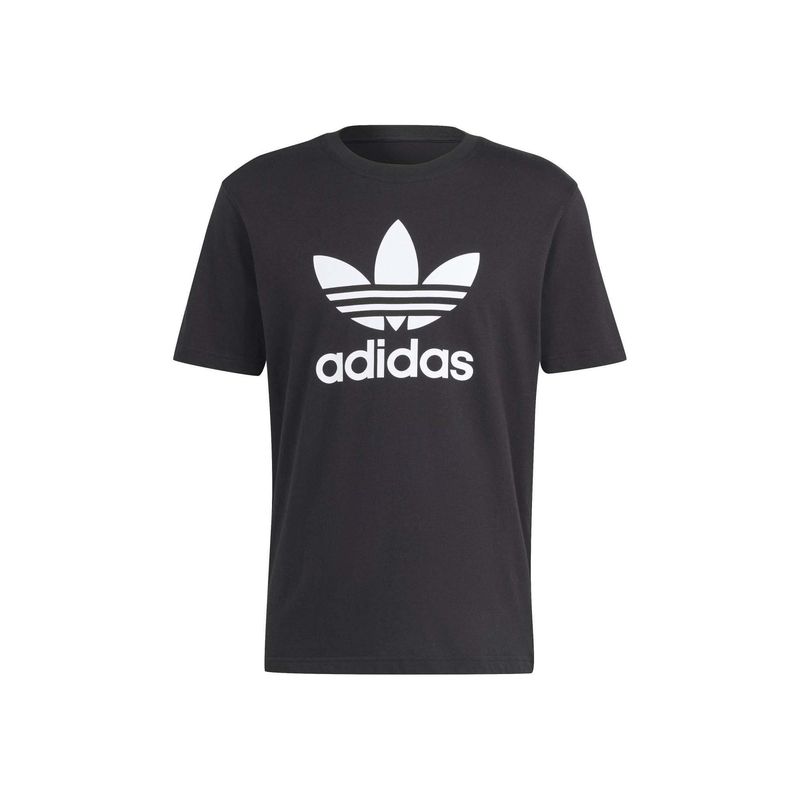 adidas Originals Trefoil T-Shirt Men Black T-Shirt (L)