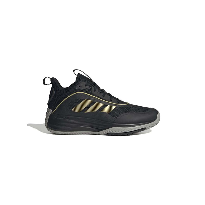 adidas Originals Ownthegame 3.0 Men Black Basketball Shoes (UK 9)