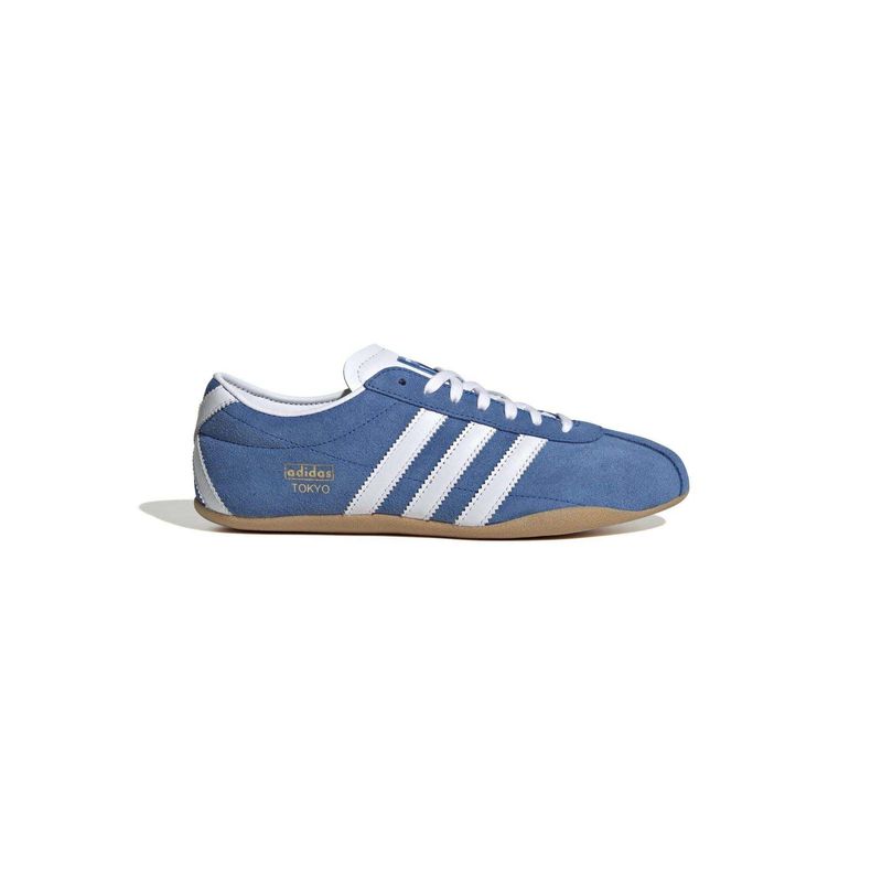 adidas Women TOKYO W Blue Basketball Shoes (UK 8)