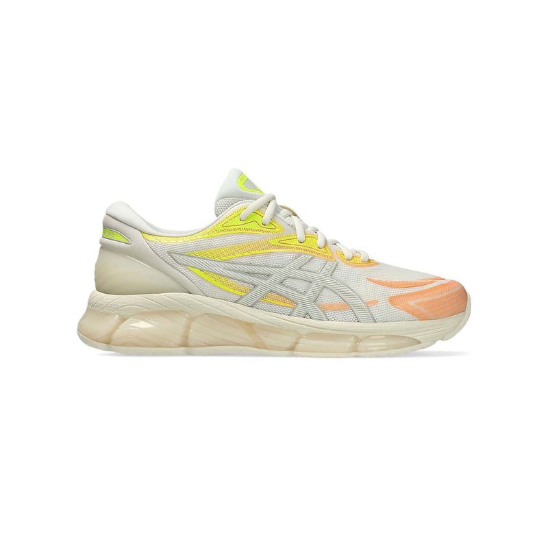 ASICS Unisex Gel-Quantum 360 Viii Paris Cream/Safety Yellow Sneakers (UK 8)