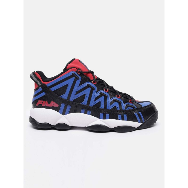 Fila Men Black Stackhouse Spaghetti Sneakers (UK 7)