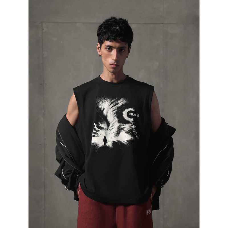 FILA Unisex Almost Gods Elemental Sleeveless T-Shirt (M)