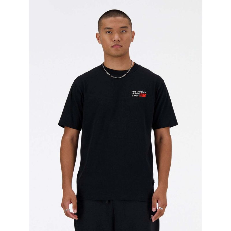 New Balance Men Athletics Relaxed Premium Logo T-Shirt (L)