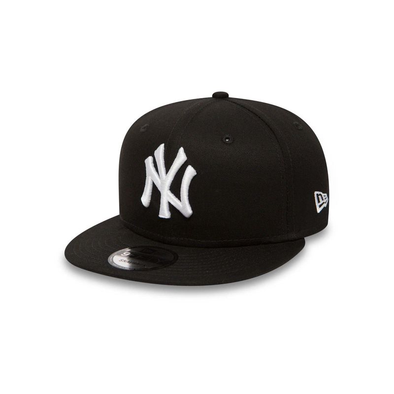 New Era Men MLB 9FIFTY NEYYAN BLKWHI Baseball Cap (S/M)