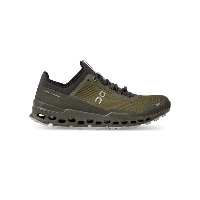 On Cloudultra 1 Olive & Black Running Shoes (UK 7)