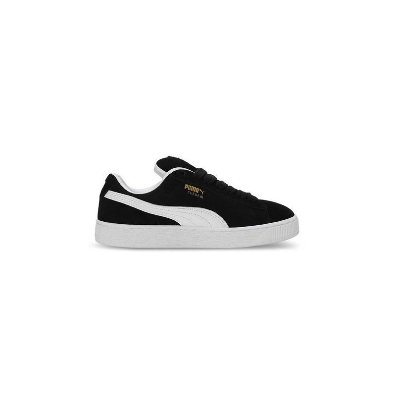 Puma Suede Xl Unisex Black Sneakers (UK 3)