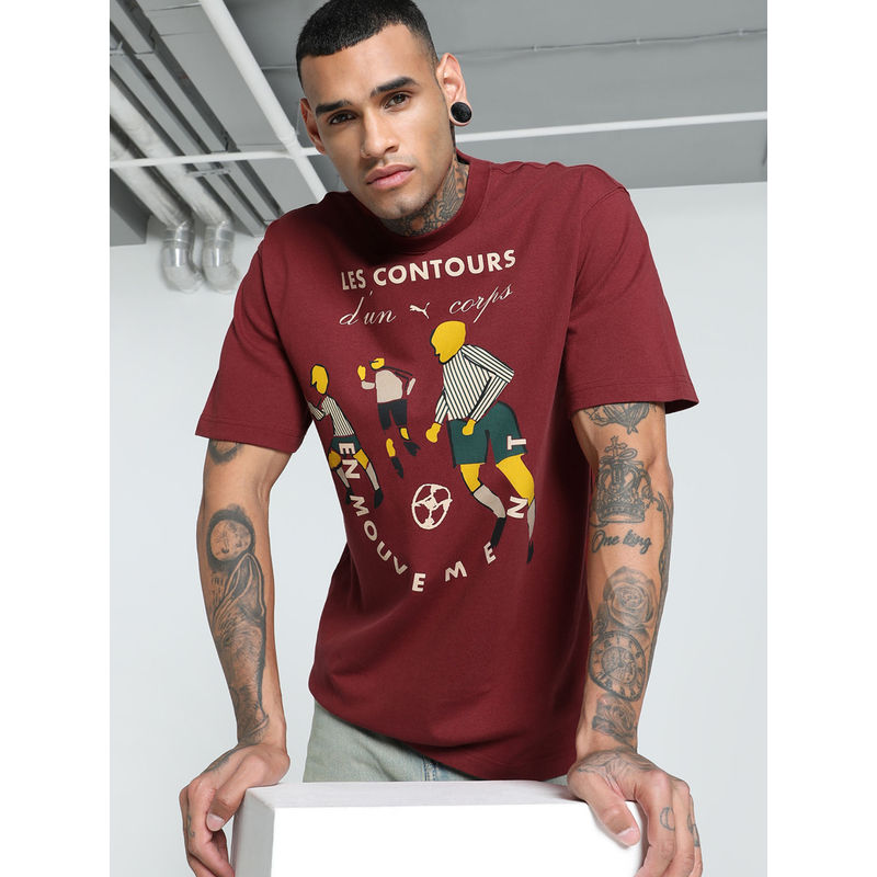 Puma THE PLAYERS LANE Graphic Men T-Shirt (M)