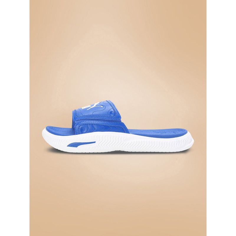 Puma SoftridePro Slide 24 Men Blue Sliders (UK 9)