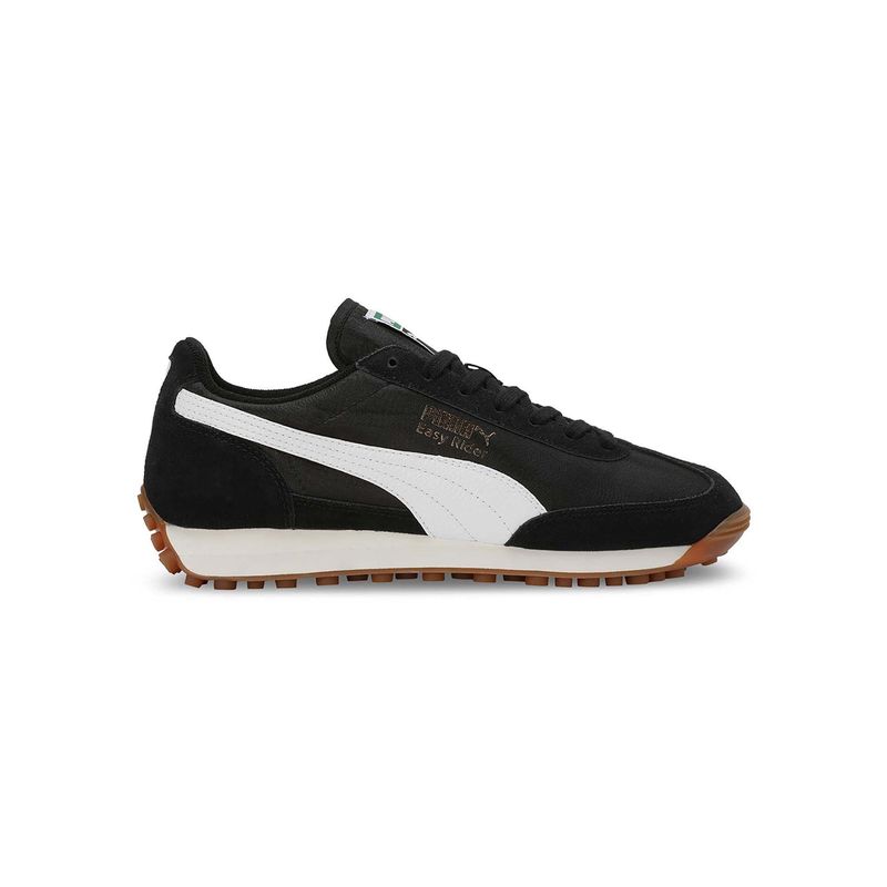 Puma Easy Rider Vintage Unisex Black Sneakers (UK 5)