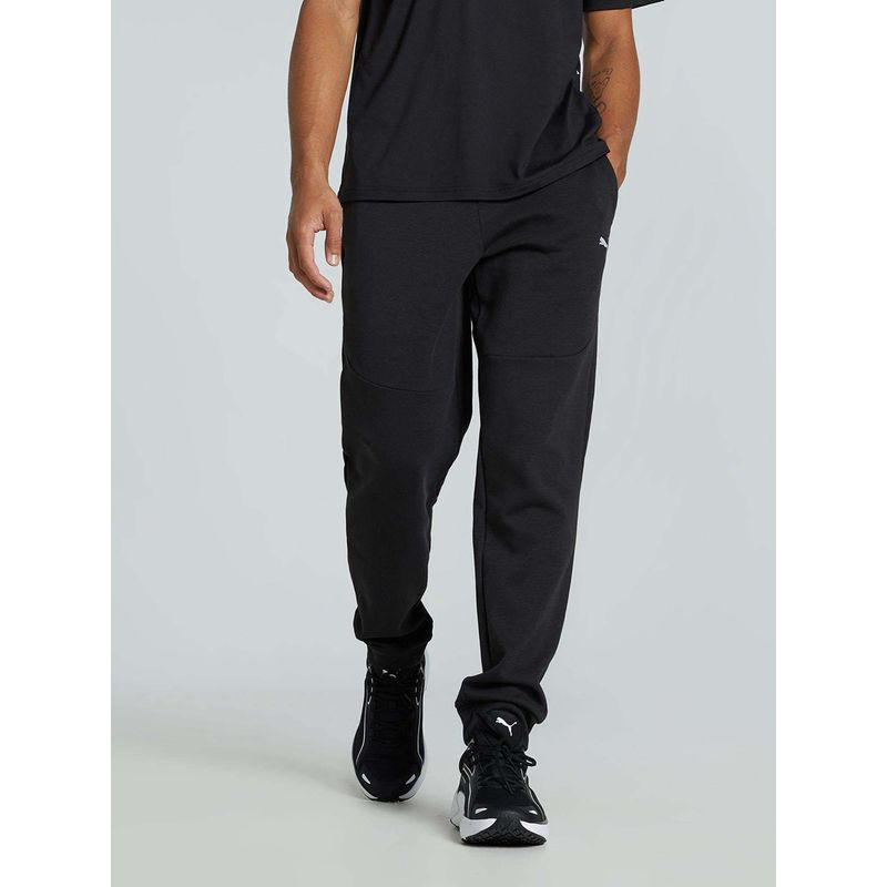 Puma TECH Mens Black Joggers (M)