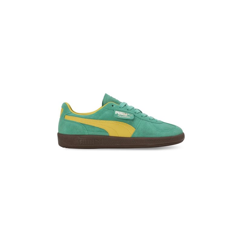Puma Palermo Unisex Classic Comfort Green Sneakers (UK 8)