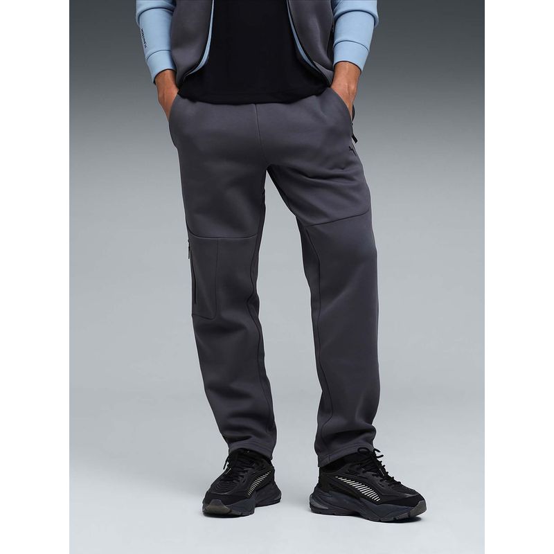 Puma Grey Tech Woven Cargo Trackpant (XS)