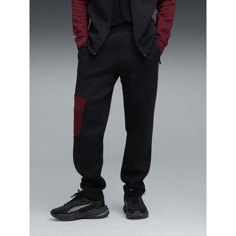Puma Black Tech Woven Cargo Trackpant (XS)