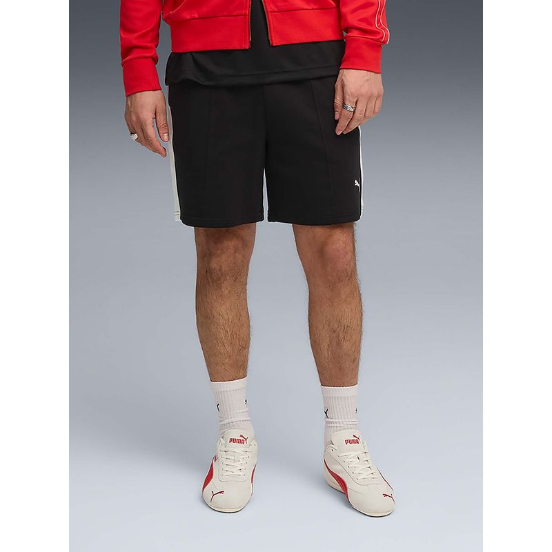 Puma T7 Family Mens Relaxed Cotton Shorts (S)