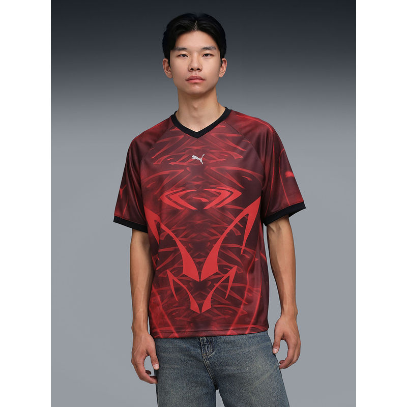 Puma Tech-X Recycled Red Football T-Shirt (XS)