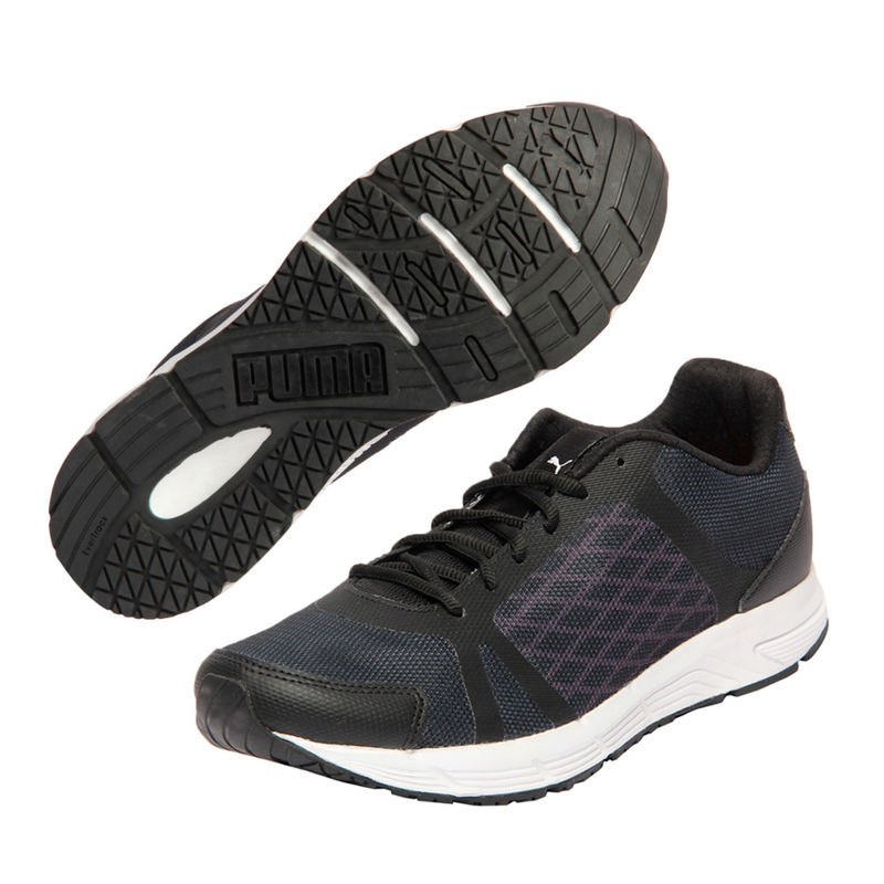 Buy Puma Sigma Unisex Black Sneakers UK 11 Online