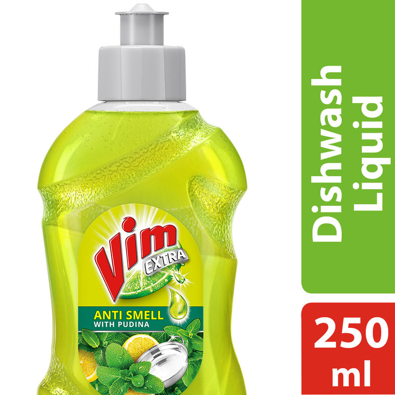 Vim Dishwash Anti Smell Liquid Pudina