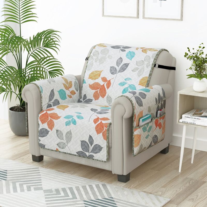 Story@Home Sofa Throw Cover White (1 Seater)