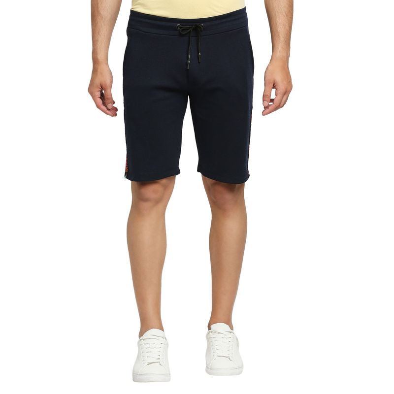 Being Human Navy Blue Shorts (30)