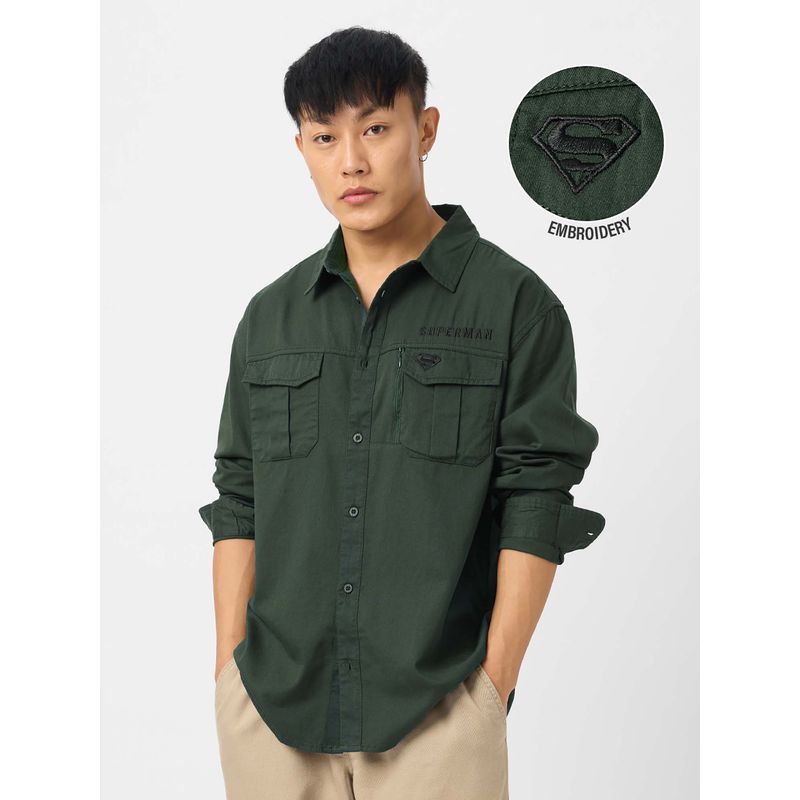 Buy The Souled Store Official Superman Power Of Hope Men Utility Shirts