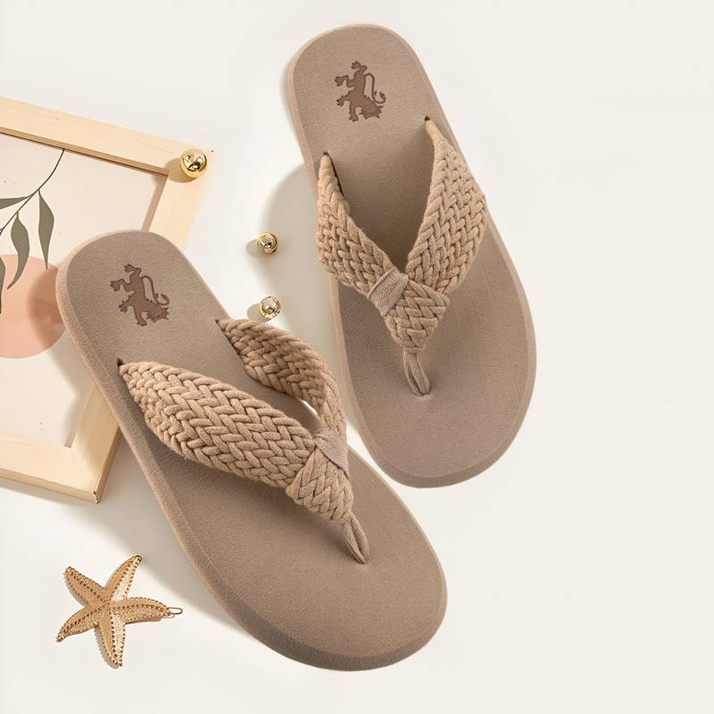 Red Tape Women Thomes Flipflops Nude (UK 8)