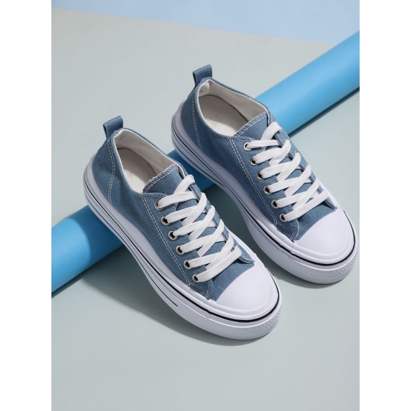 Truffle Collection Blue Colorblock Sneakers (UK 8)