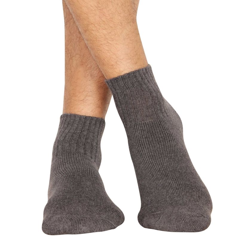Jockey Charcoal Melange Men Ankle Socks: Buy Jockey Charcoal Melange ...