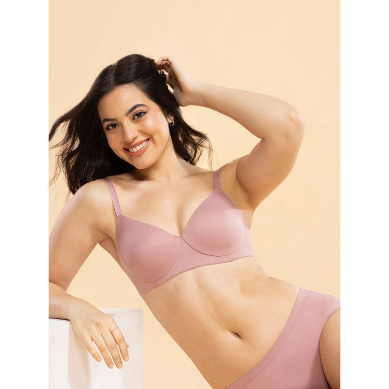 Enamor F123 Air-Brush Soft Perfect Lift Bra with Versatile U-Shape Back (32Z)