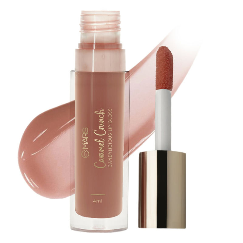 Mars Candylicious Colored Lip Gloss For Women (03-Caramel Crunch )