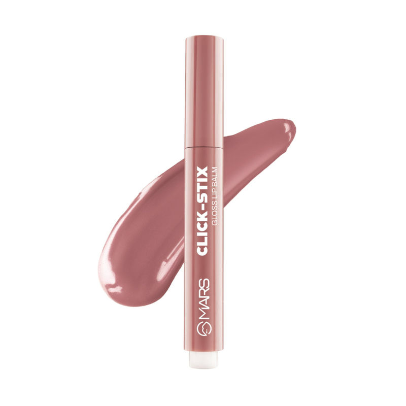 MARS Click Stix Gloss Lip Balm - 02-Barely Pink