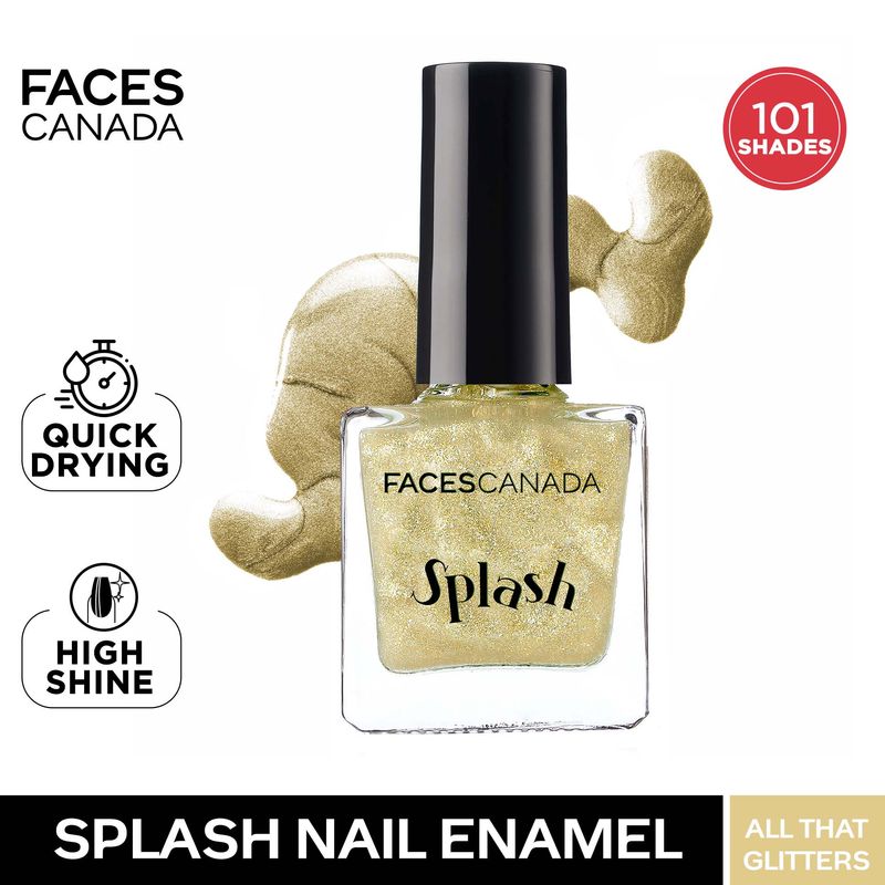 Faces Canada Splash Nail Enamel - All That Glitters