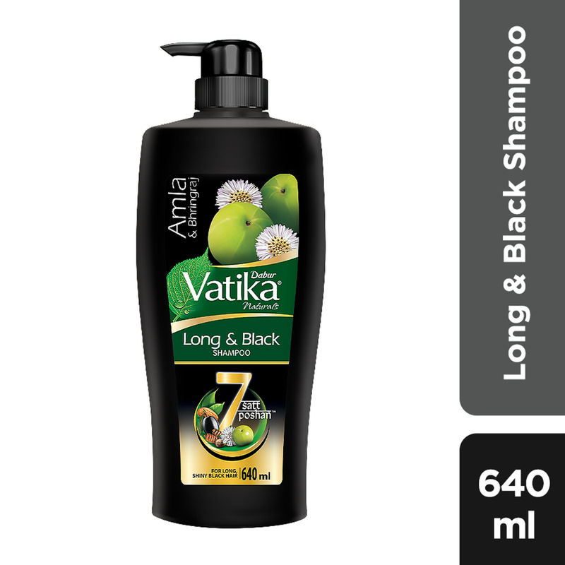 Dabur Vatika Long & Black Shampoo