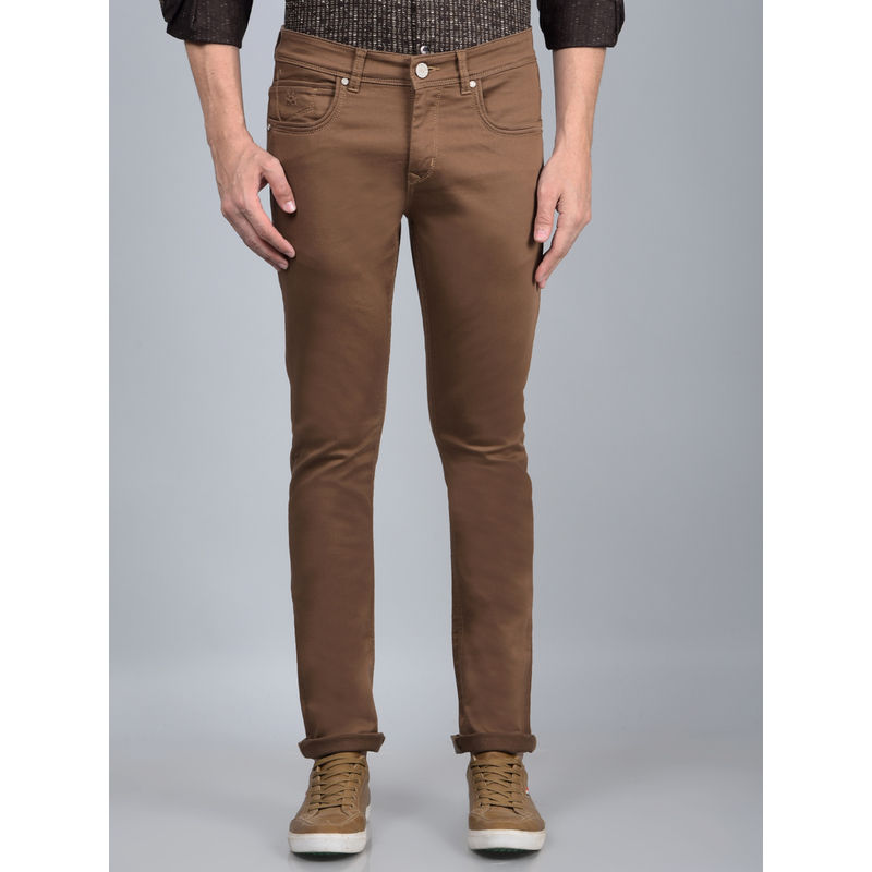 CRIMSOUNE CLUB Men Brown Jeans (28)
