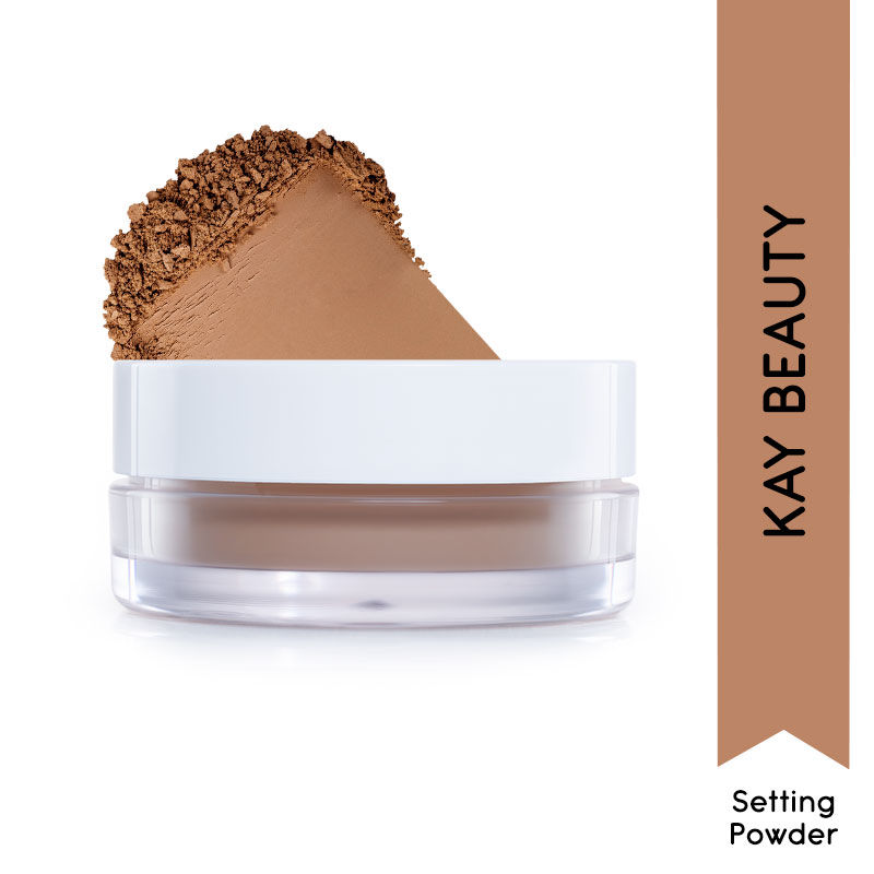 Kay Beauty Matte HD Setting Loose Powder - Caramel