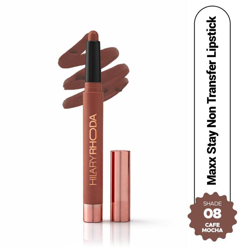 Hilary Rhoda Maxx Stay Non Transfer Lipstick - Cafe Mocha 08