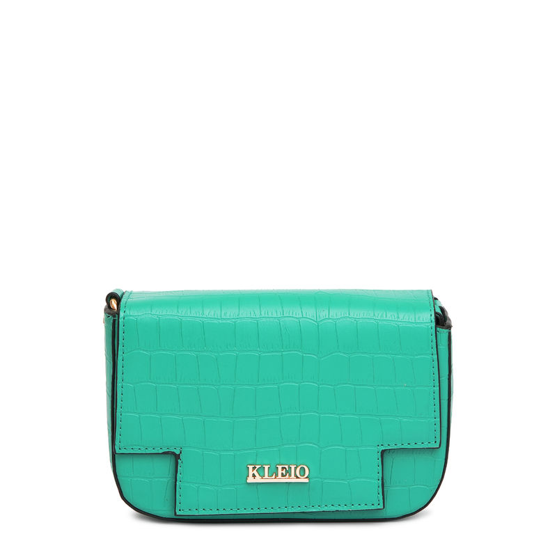 Cleo Croco Trendy Shoulder Bag