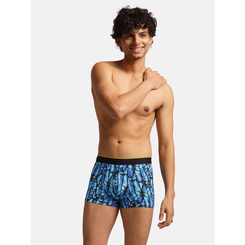 Bummer Multi-Color Mens Printed Micro Modal Trunks Underwear Ultra Soft & Breathable (XL)