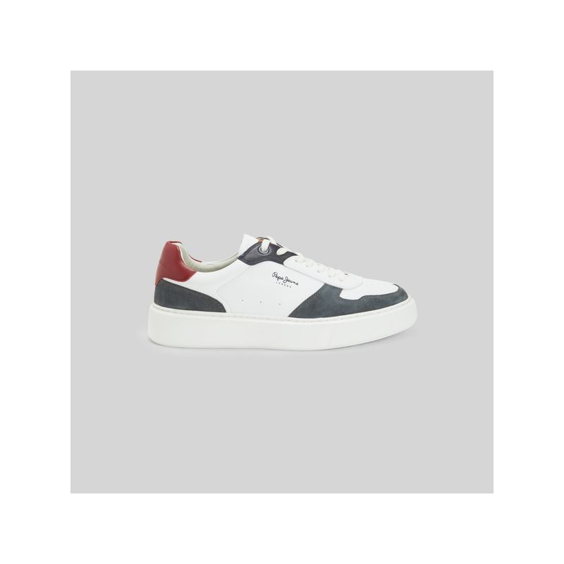 Pepe Jeans Yogi Street Grey Cup Sole Sneakers (EURO 40)