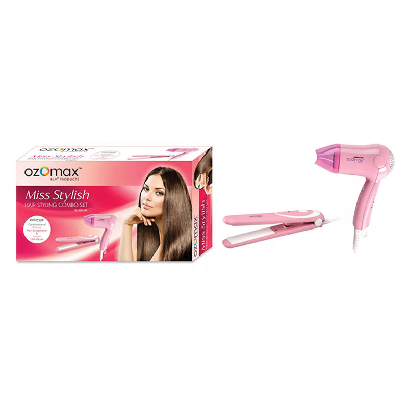 Ozomax Miss Stylish Hair - Styling Combo Set