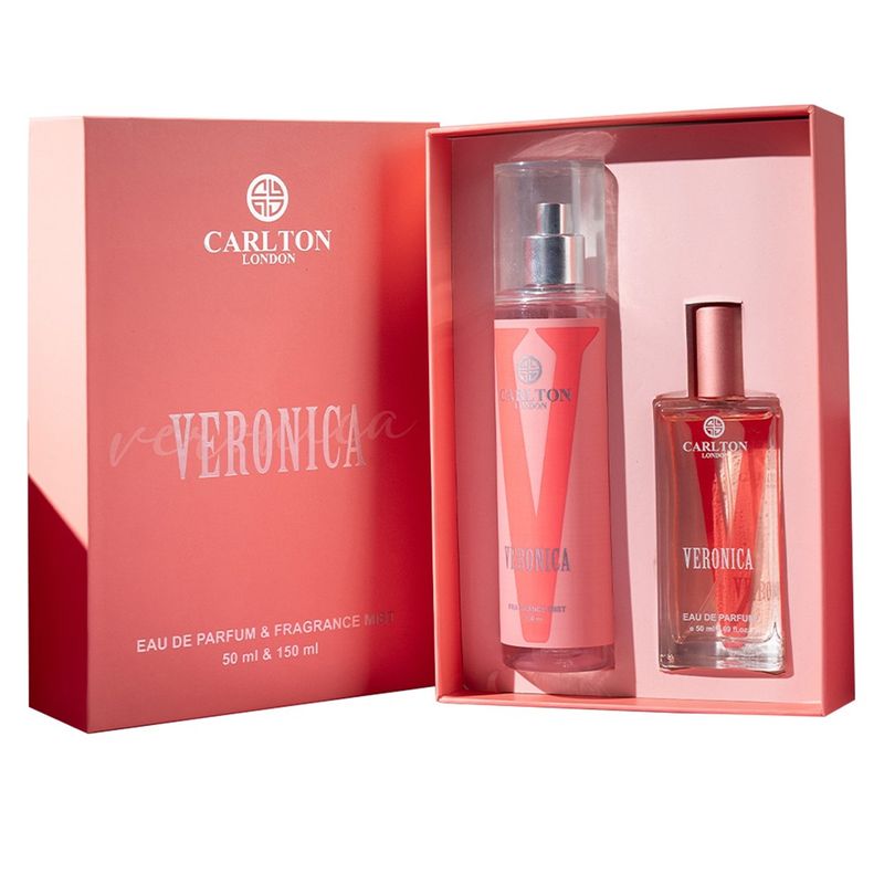 Buy Carlton London Perfume Veronica EDP & Body Mist Gift Set For Women ...