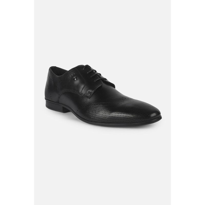 Van Heusen Black Lace Up Formal Brogues (UK 8)
