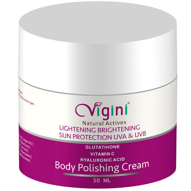 Vigini Kojic Acid Dark Spots Pigmentation De Tan Removal Glowing Skin Underarms Whitening Body Cream