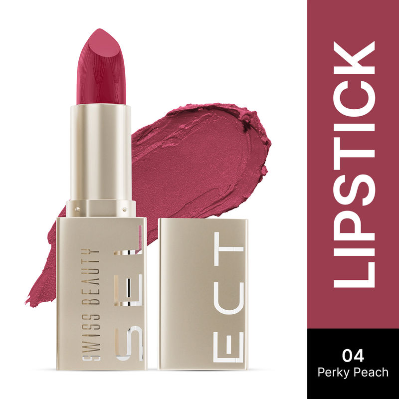 Swiss Beauty Select Creme Touch Lipstick - 4 Holly Pink