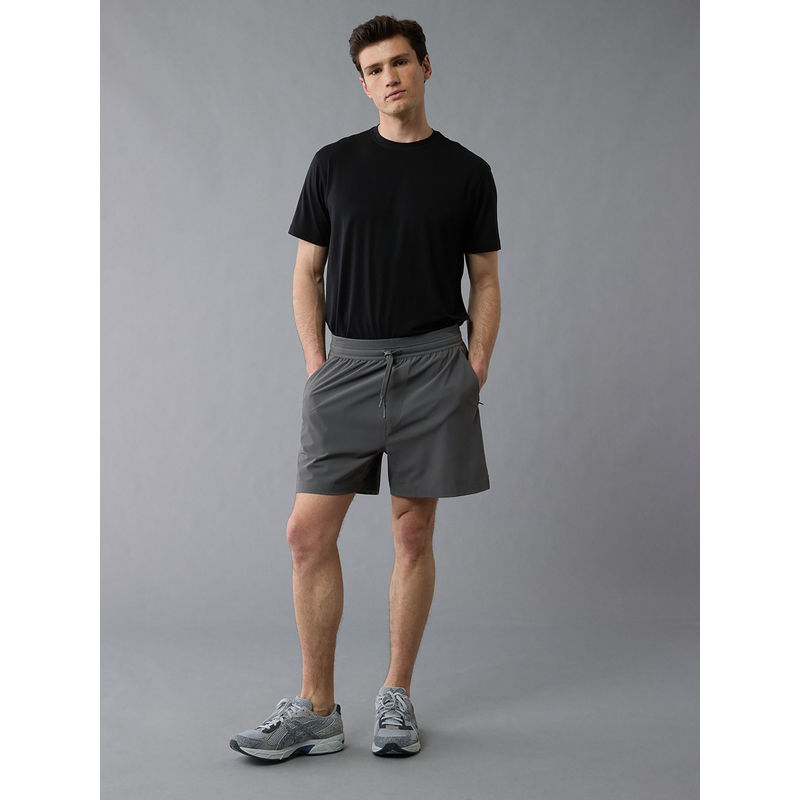 American Eagle Black Solid Regular Fit T-Shirt (2XL)