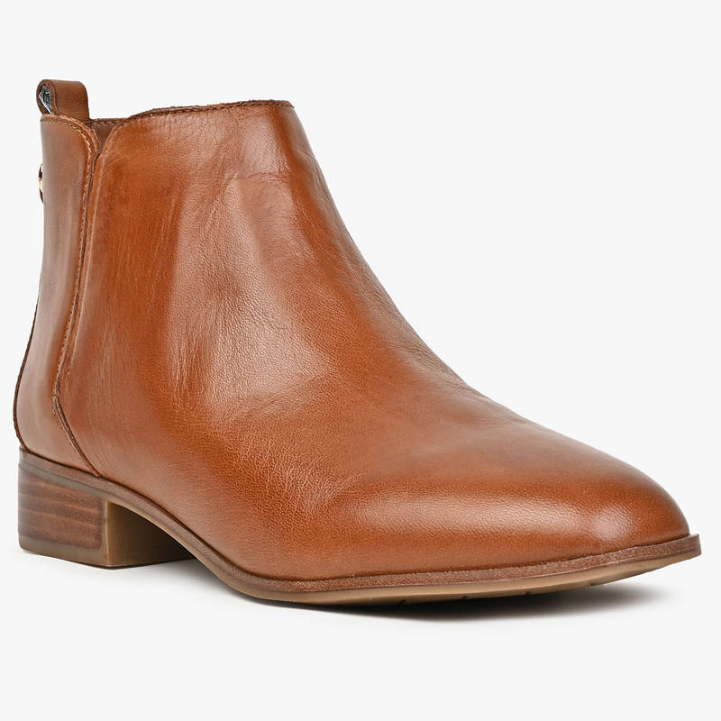 Aldo Women Zip Rust Casual Boots (UK 3)
