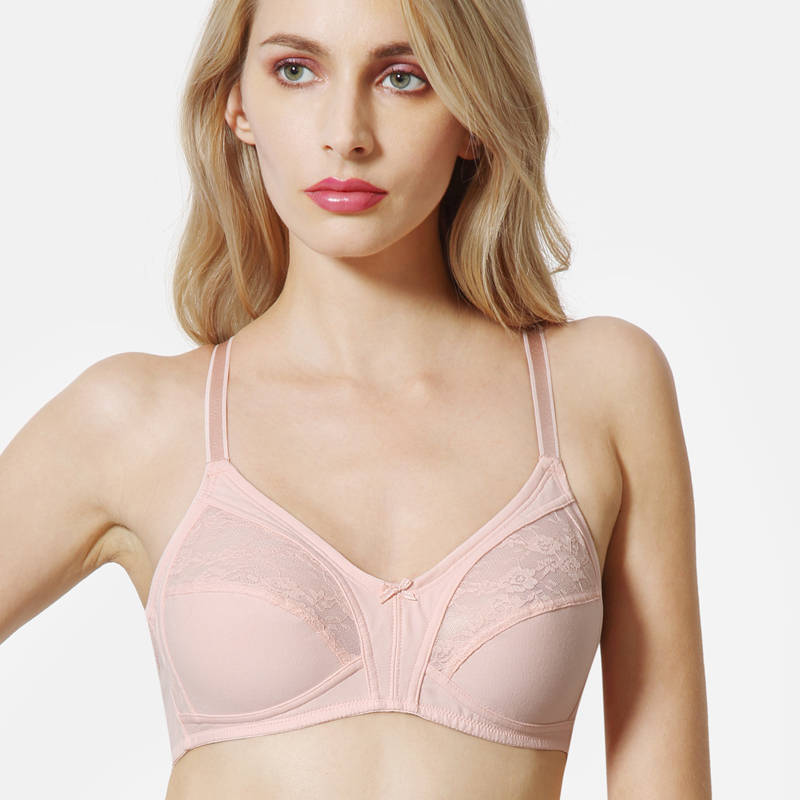 Van Heusen Women Anti Bacterial & Wireless Bra - Peach Plum (34C)