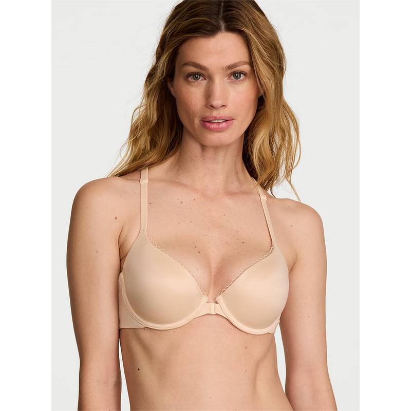 Victoria's Secret Beige Solid Underwired Lightly Padded Bra (32B)